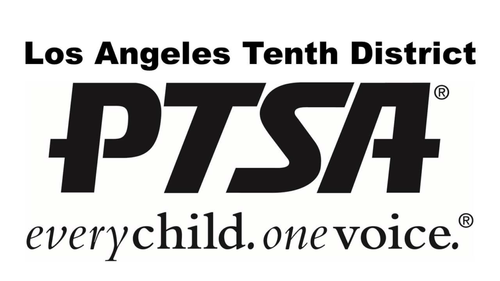 Los Angeles tenth district PTSA logo